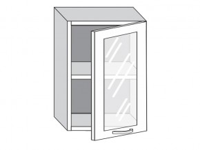 1.50.3 Шкаф настенный (h=720) на 500мм с 1-ой стекл. дверцей в Кусе - kusa.магазин96.com | фото