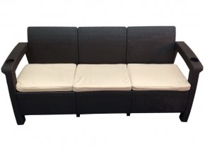 Диван Yalta Sofa 3 Set шоколадный в Кусе - kusa.магазин96.com | фото