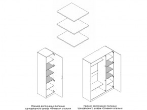 Комплект полок шкафа 1 дверного или 3 дверного в Кусе - kusa.магазин96.com | фото