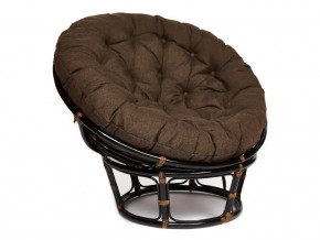 Кресло Papasan 23/01 W с подушкой Antique brown, ткань Коричневый в Кусе - kusa.магазин96.com | фото