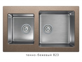 Мойка комбинированная Tolero twist TTS-840 Темно-бежевый 823 в Кусе - kusa.магазин96.com | фото